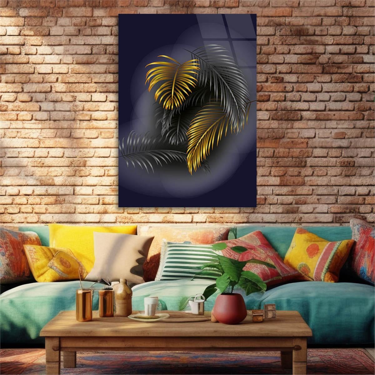 Tempered Glasss Wall Arts Art-Themed