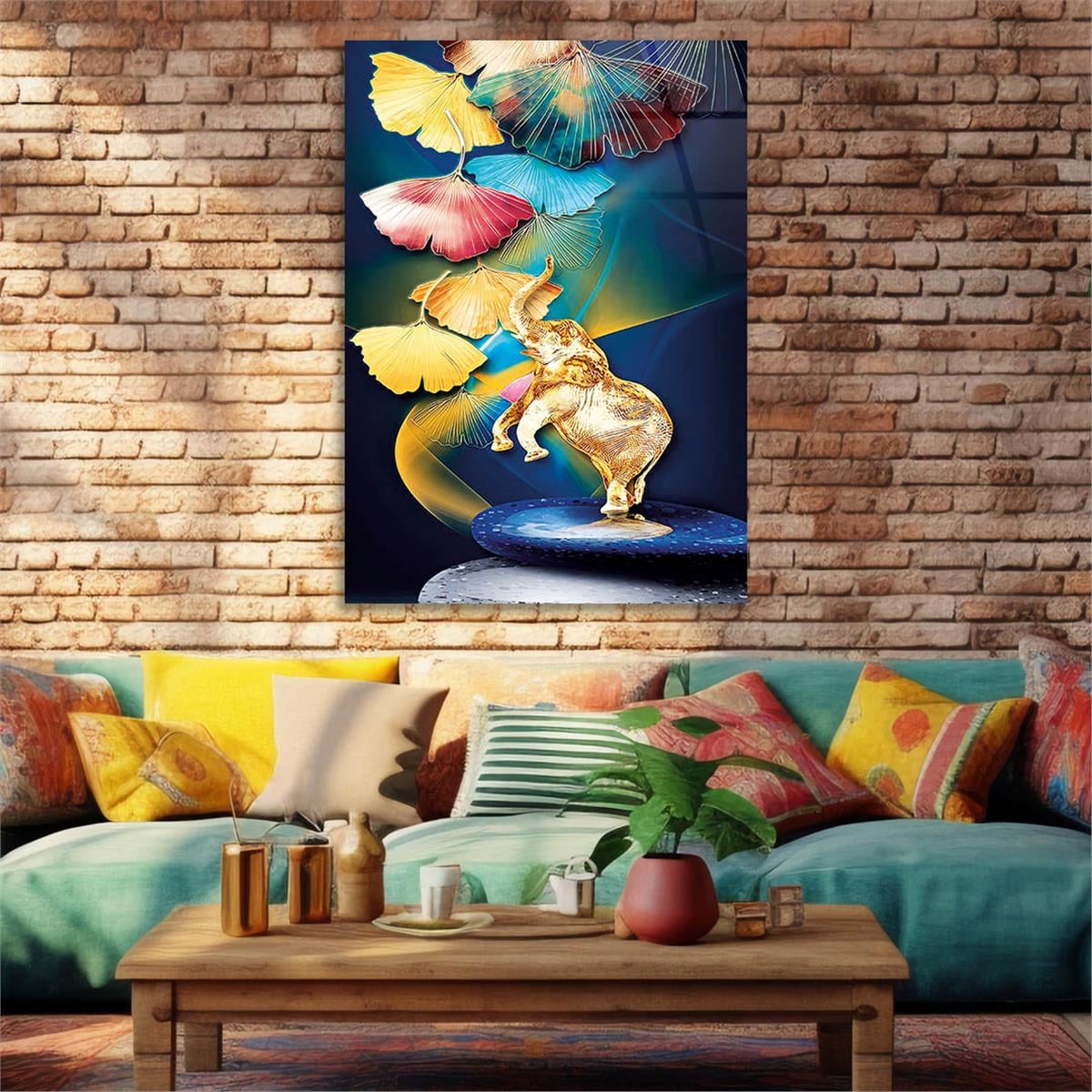Tempered Glasss Wall Arts Art-Themed