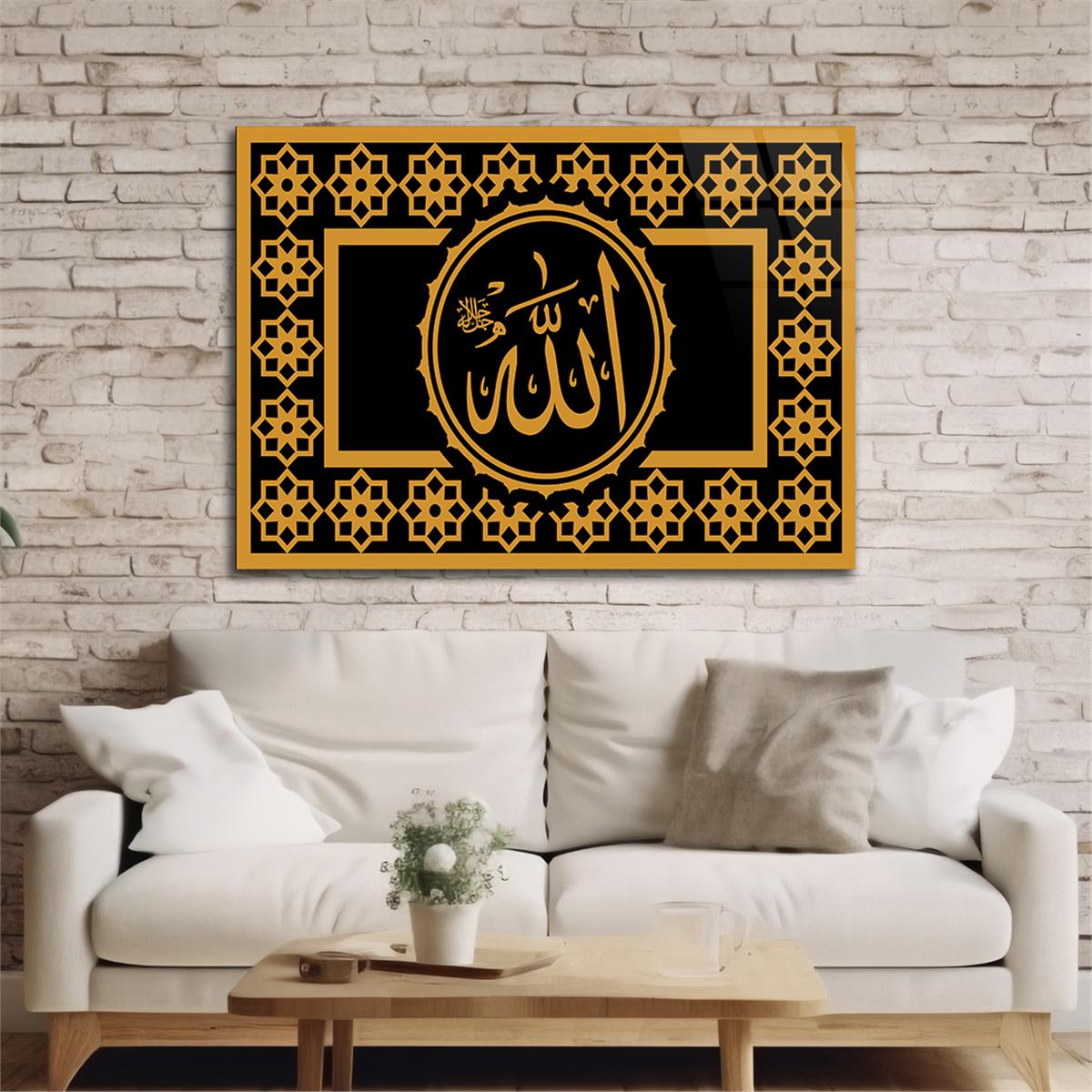 Tempered Glasss Wall Arts Religious-Themed