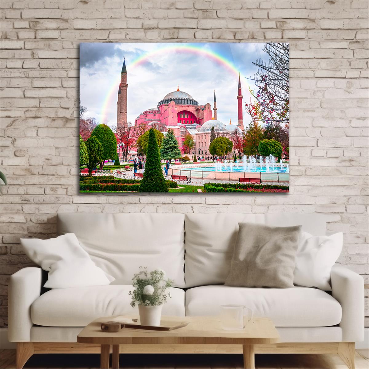Tempered Glasss Wall Arts Religious-Themed