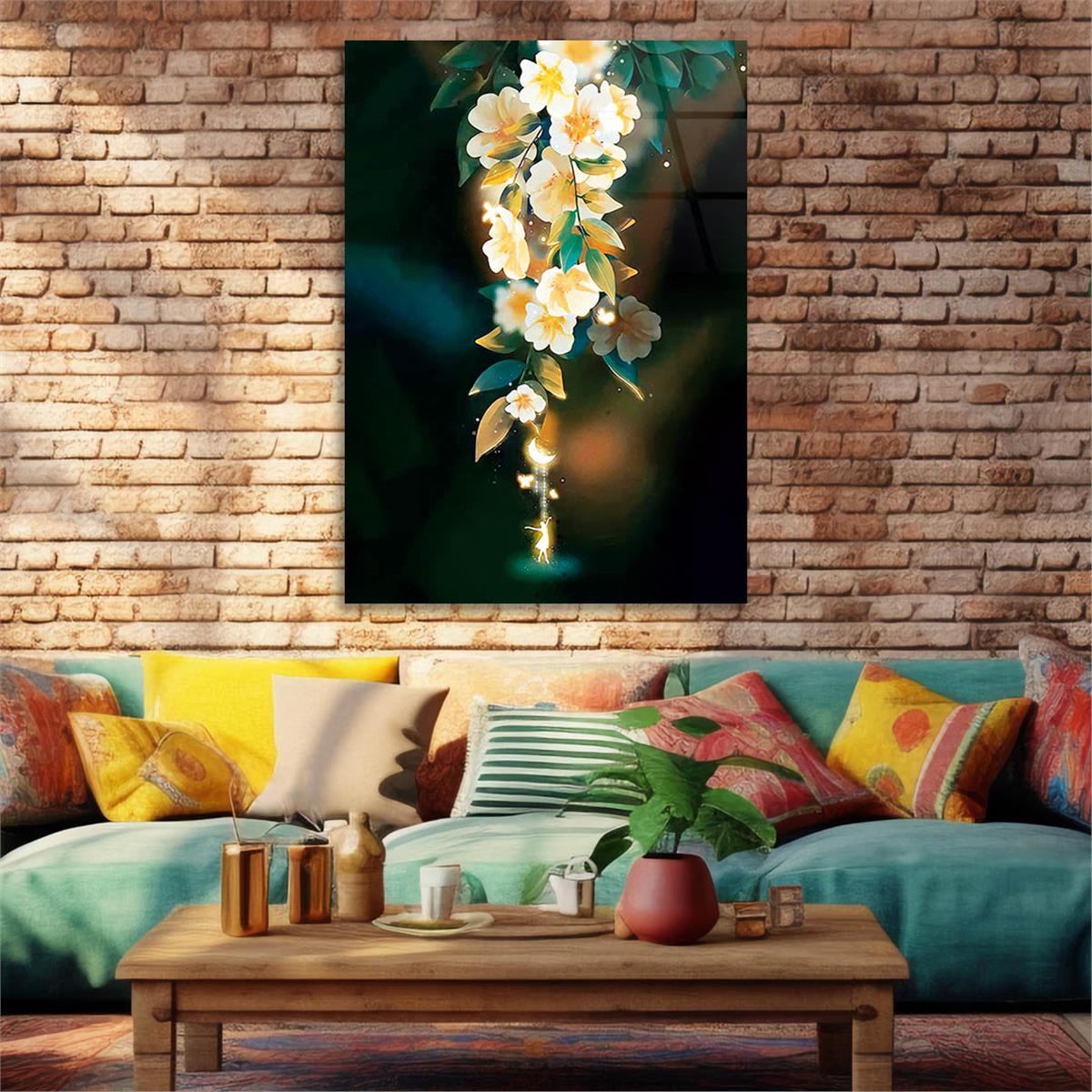 Tempered Glasss Wall Arts Art-Themed
