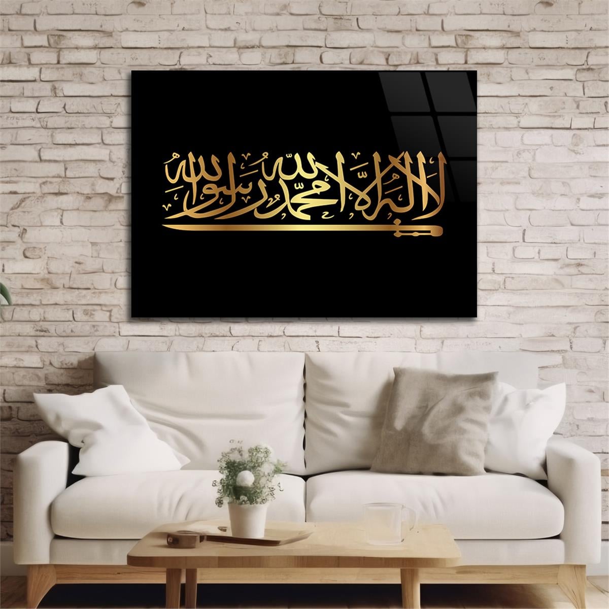 Tempered Glasss Wall Arts Religious-Themed