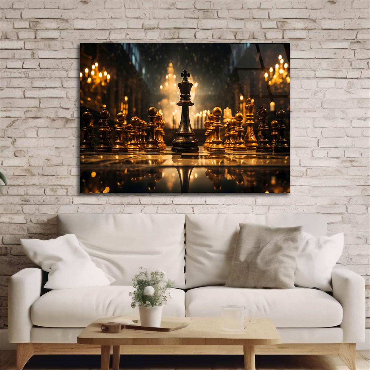 Sanat Temalı Cam Tablo 416