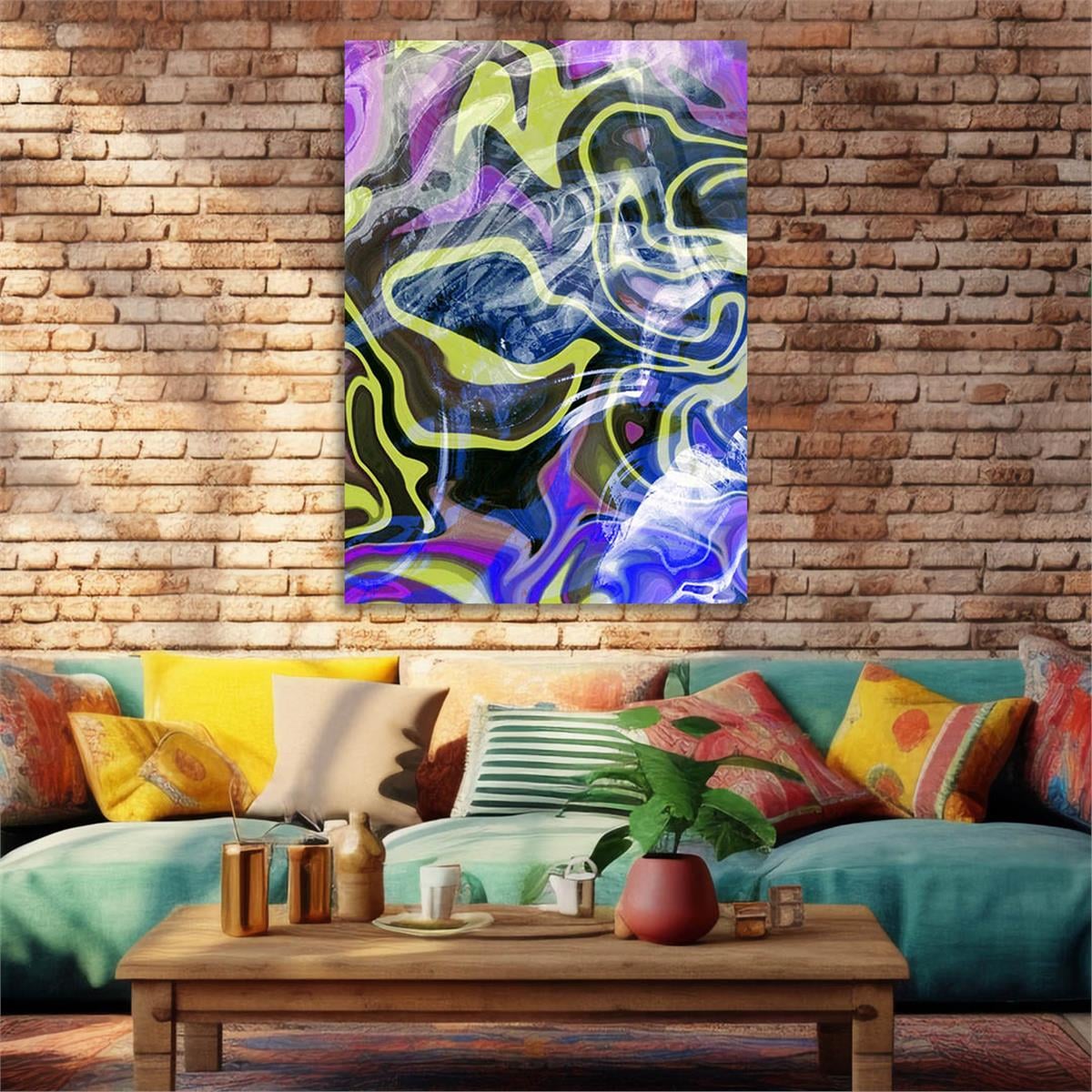 Tempered Glasss Wall Arts Art-Themed