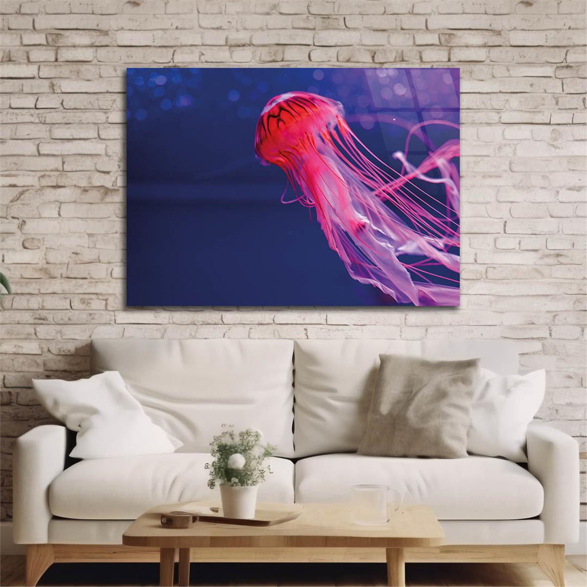 Horizontal Art-Themed Tempered Glass Wall Art 282