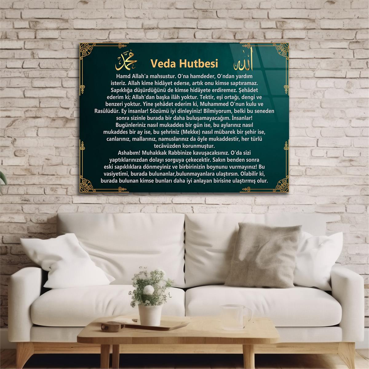 Tempered Glasss Wall Arts Religious-Themed