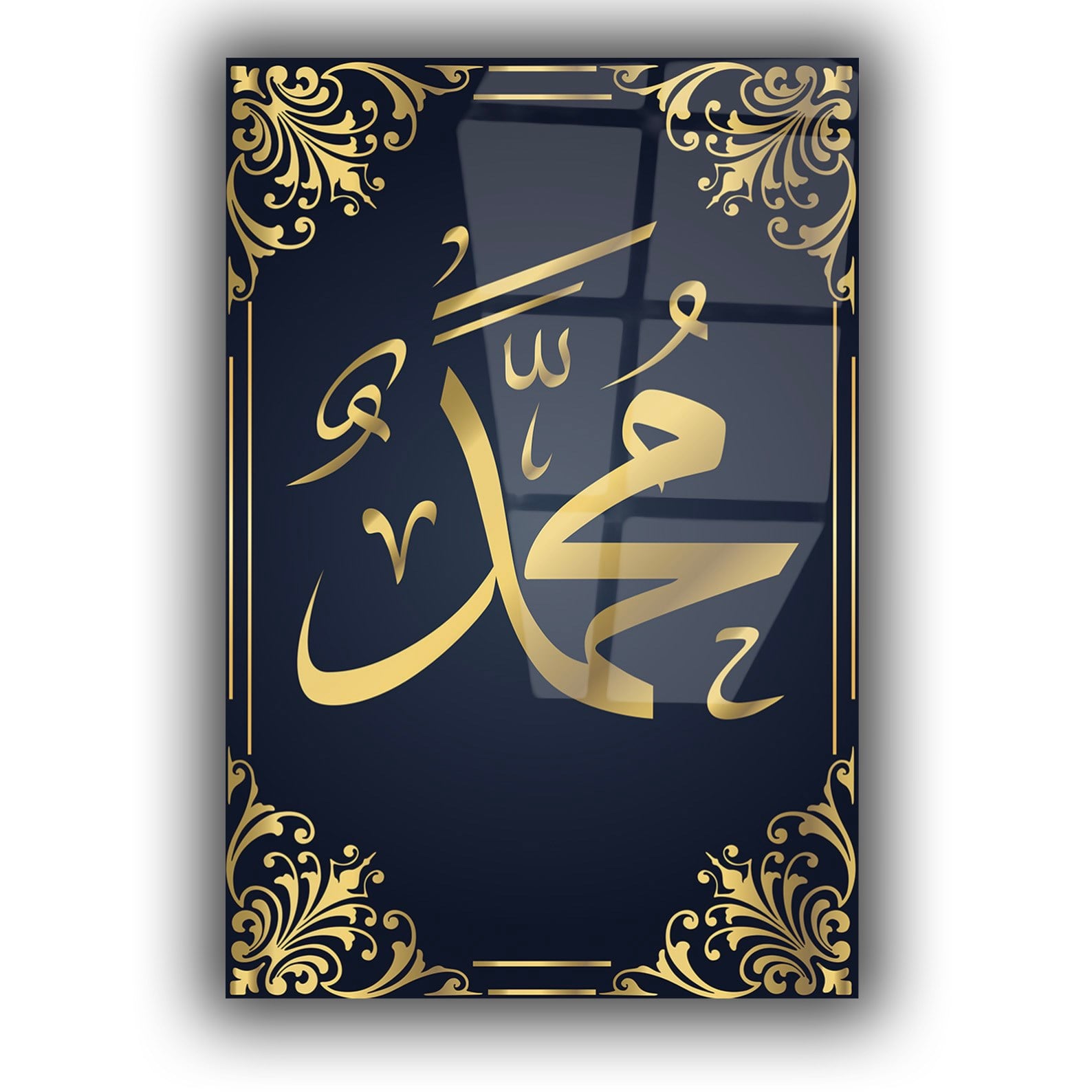 لوح زجاجي ديني