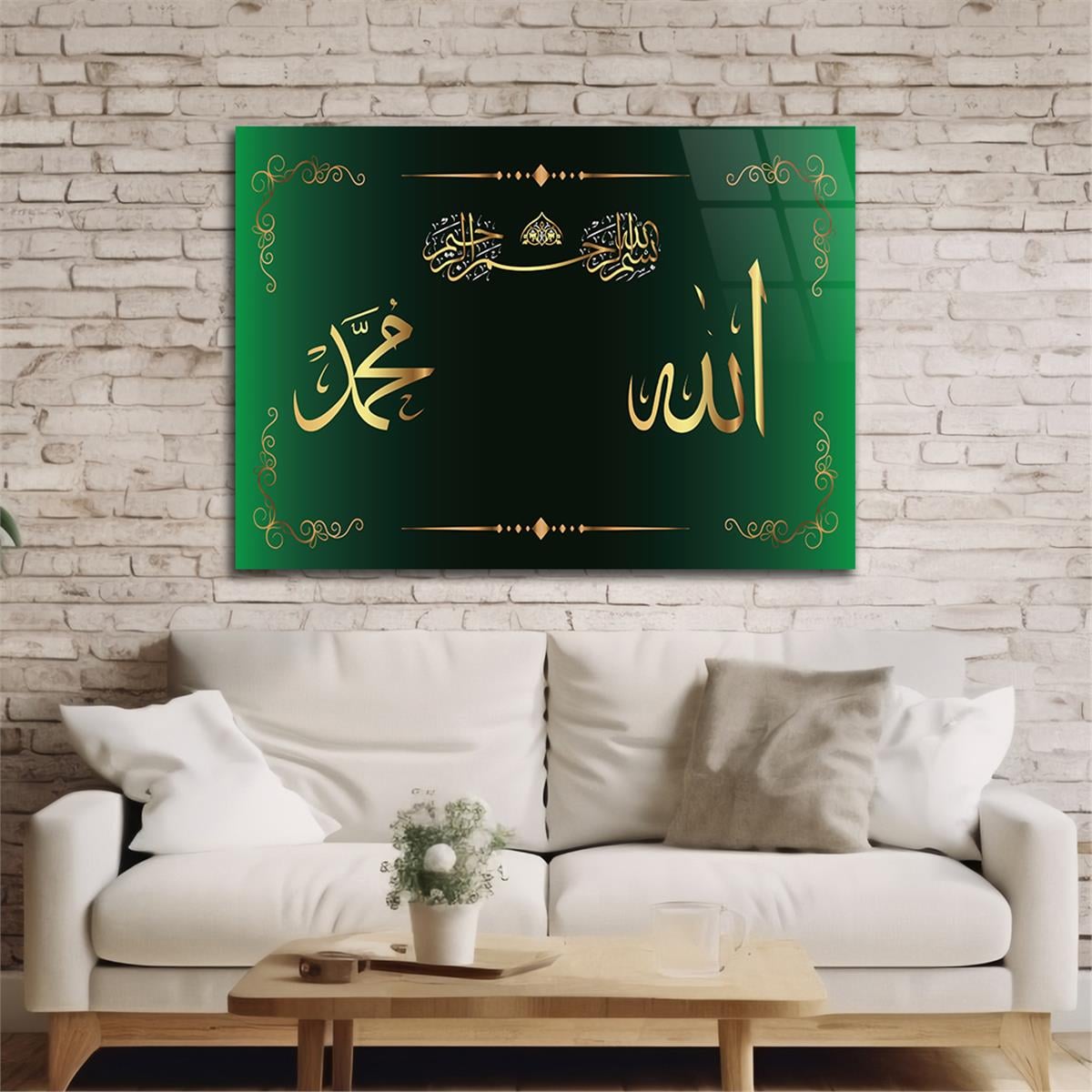 Tempered Glasss Wall Arts Religious-Themed