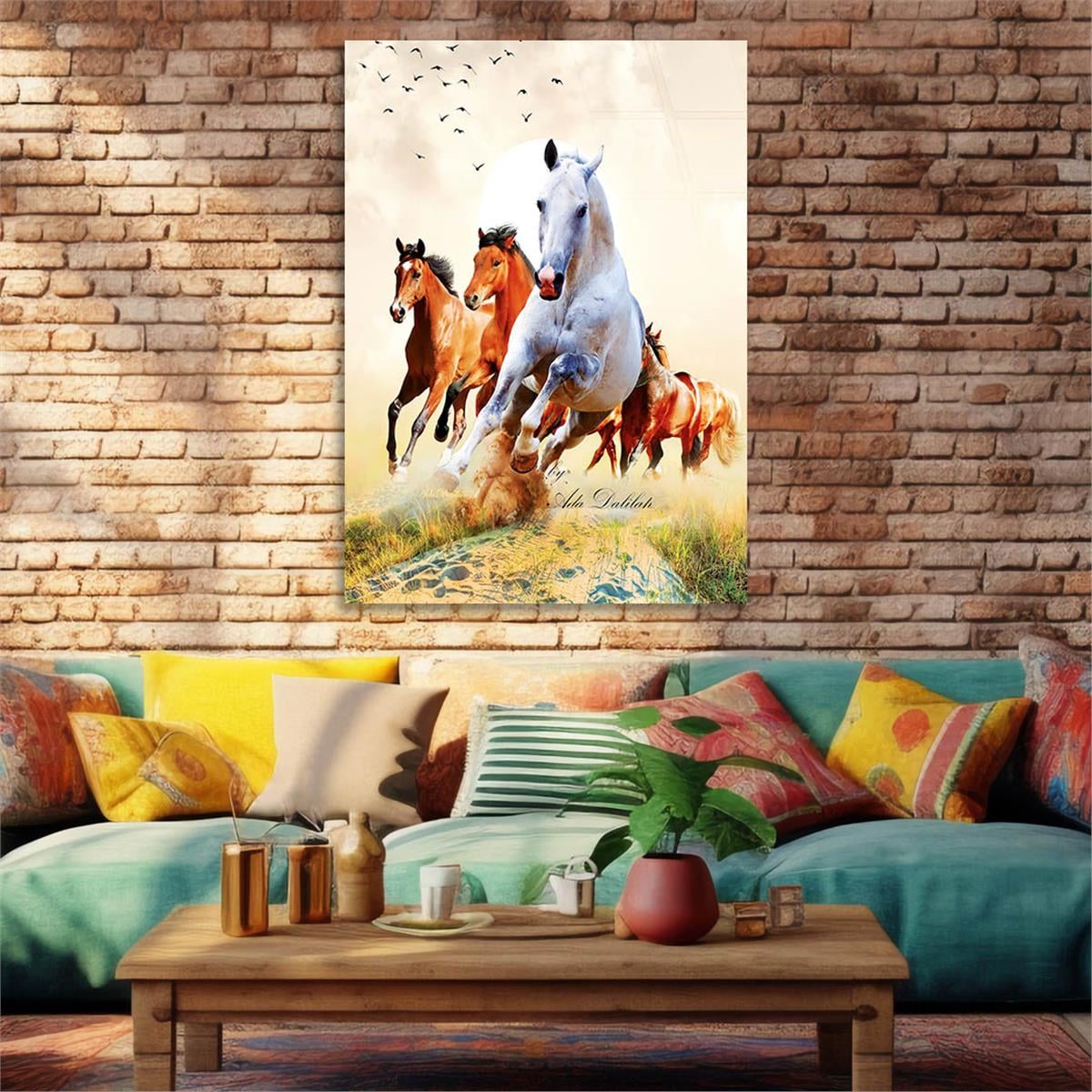 Tempered Glasss Wall Arts Art-Themed