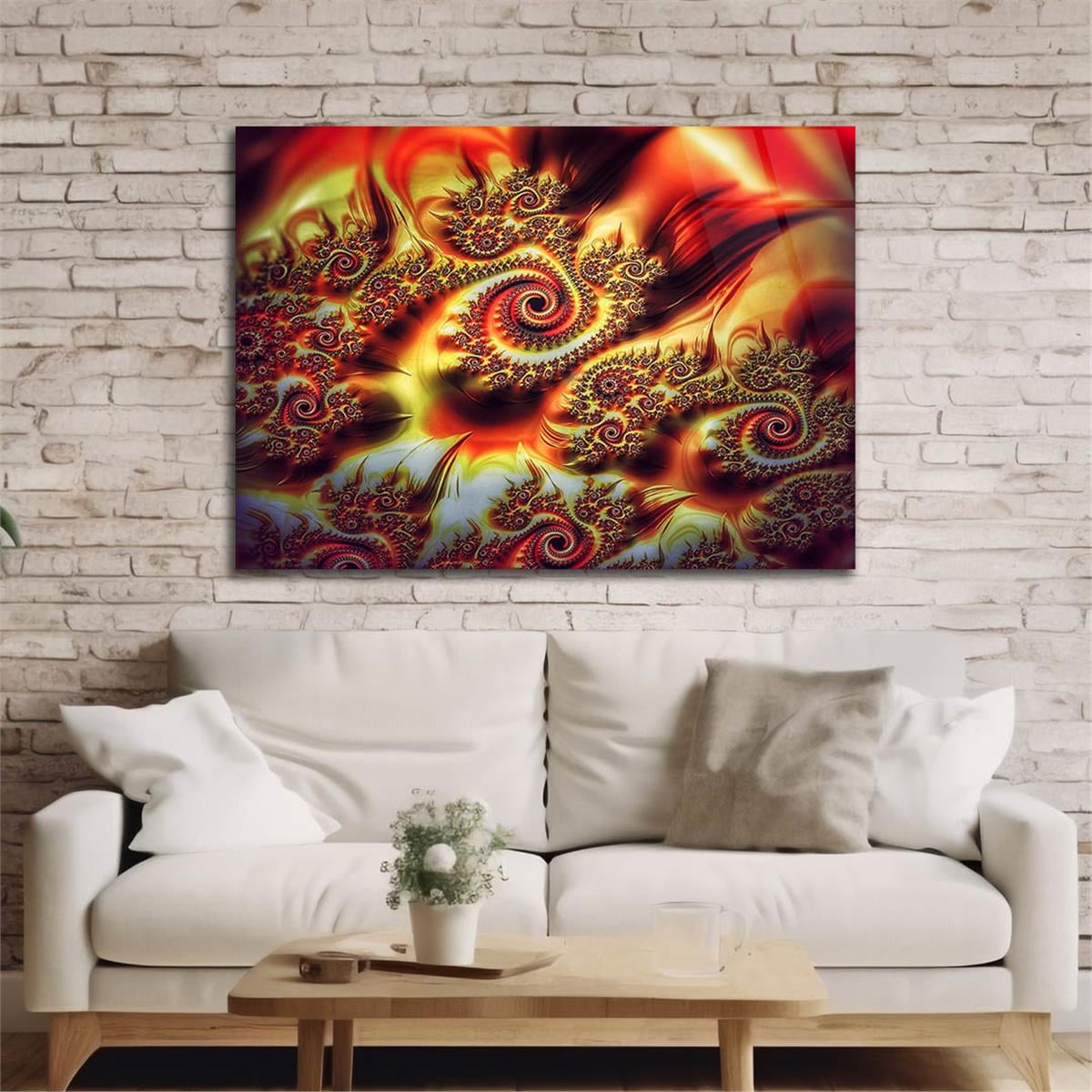 Sanat Temalı Cam Tablo 484