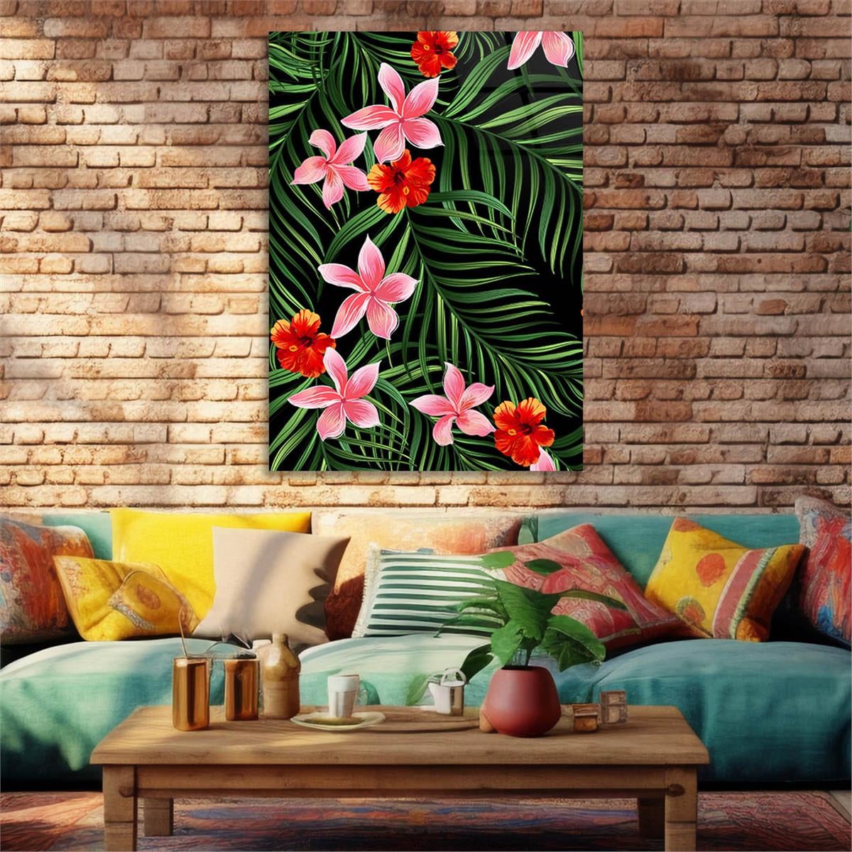 Tempered Glasss Wall Arts Art-Themed