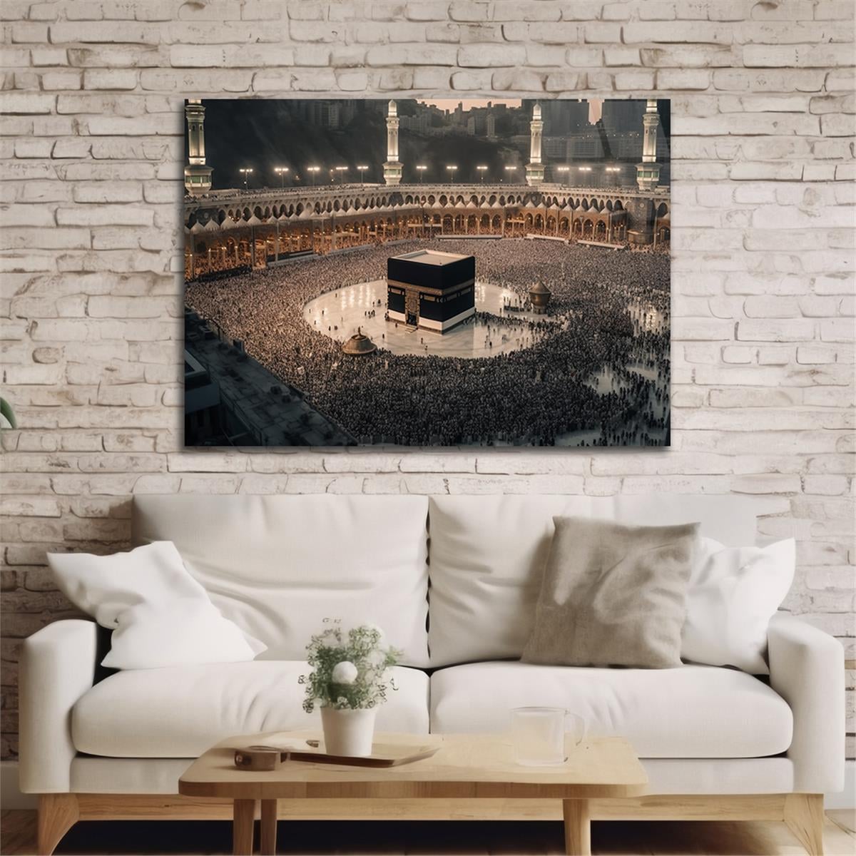 Horizontal Religious-themed Tempered Glass Wall Art 119