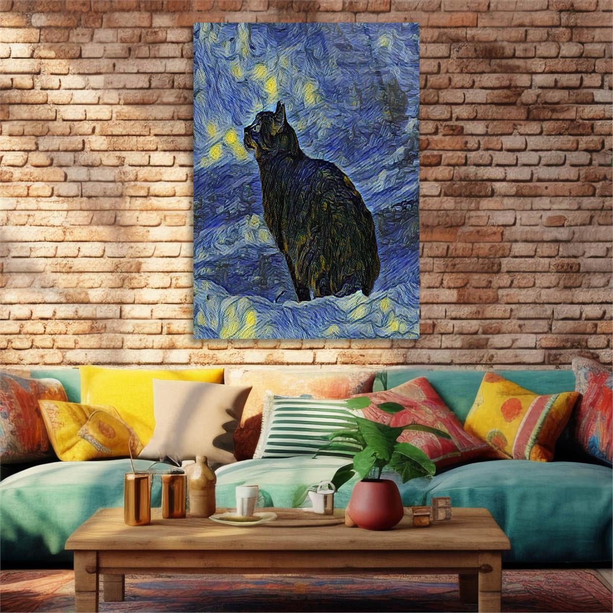 Tempered Glasss Wall Arts Art-Themed