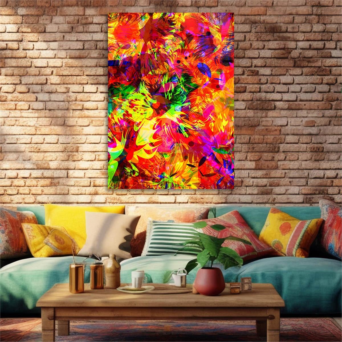 Tempered Glasss Wall Arts Art-Themed
