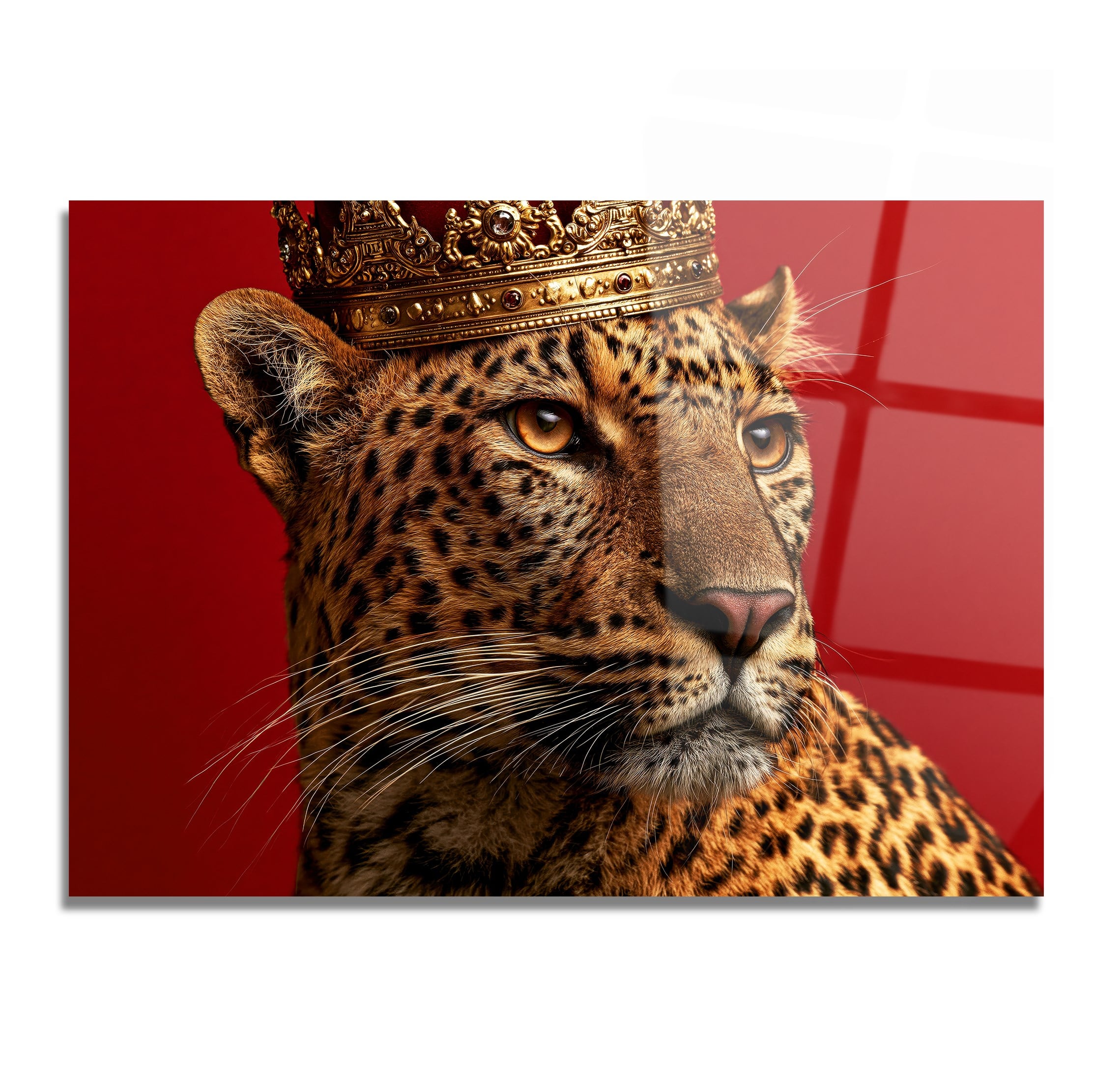 Horizontal Art-Themed Tempered Glass Wall Art 569