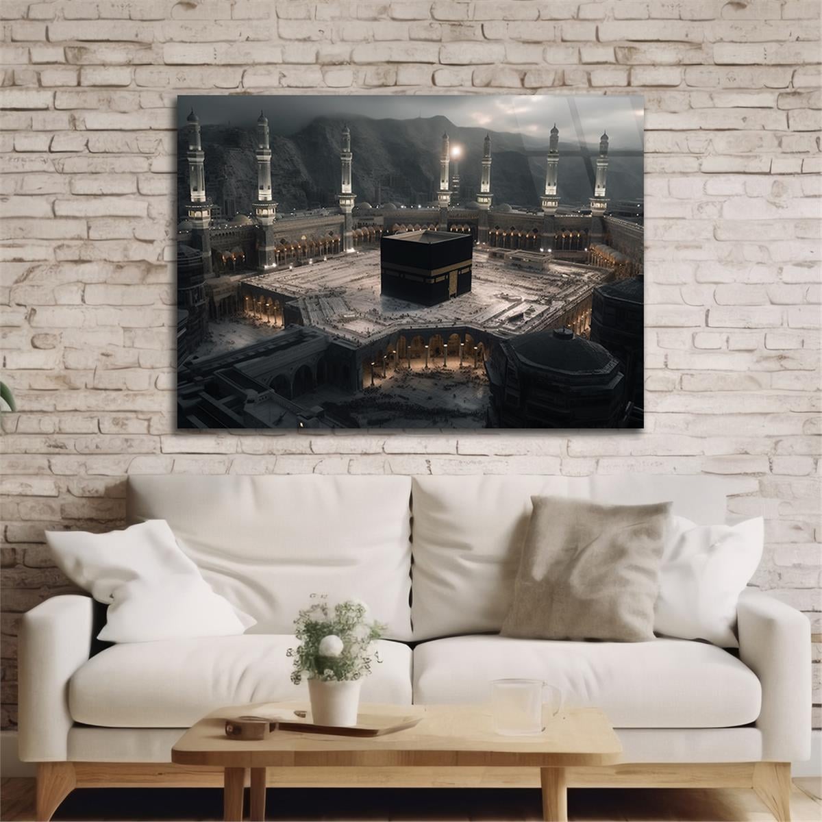 Horizontal Religious-themed Tempered Glass Wall Art 147
