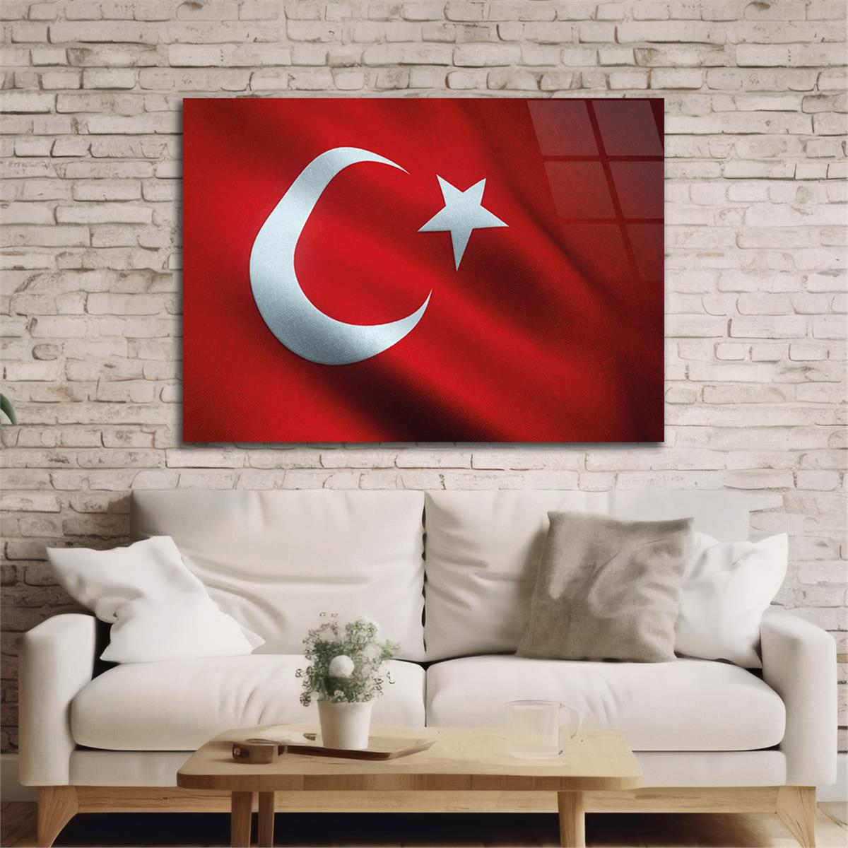 Horizontal National-Themed Tempered Glass Wall Art 92