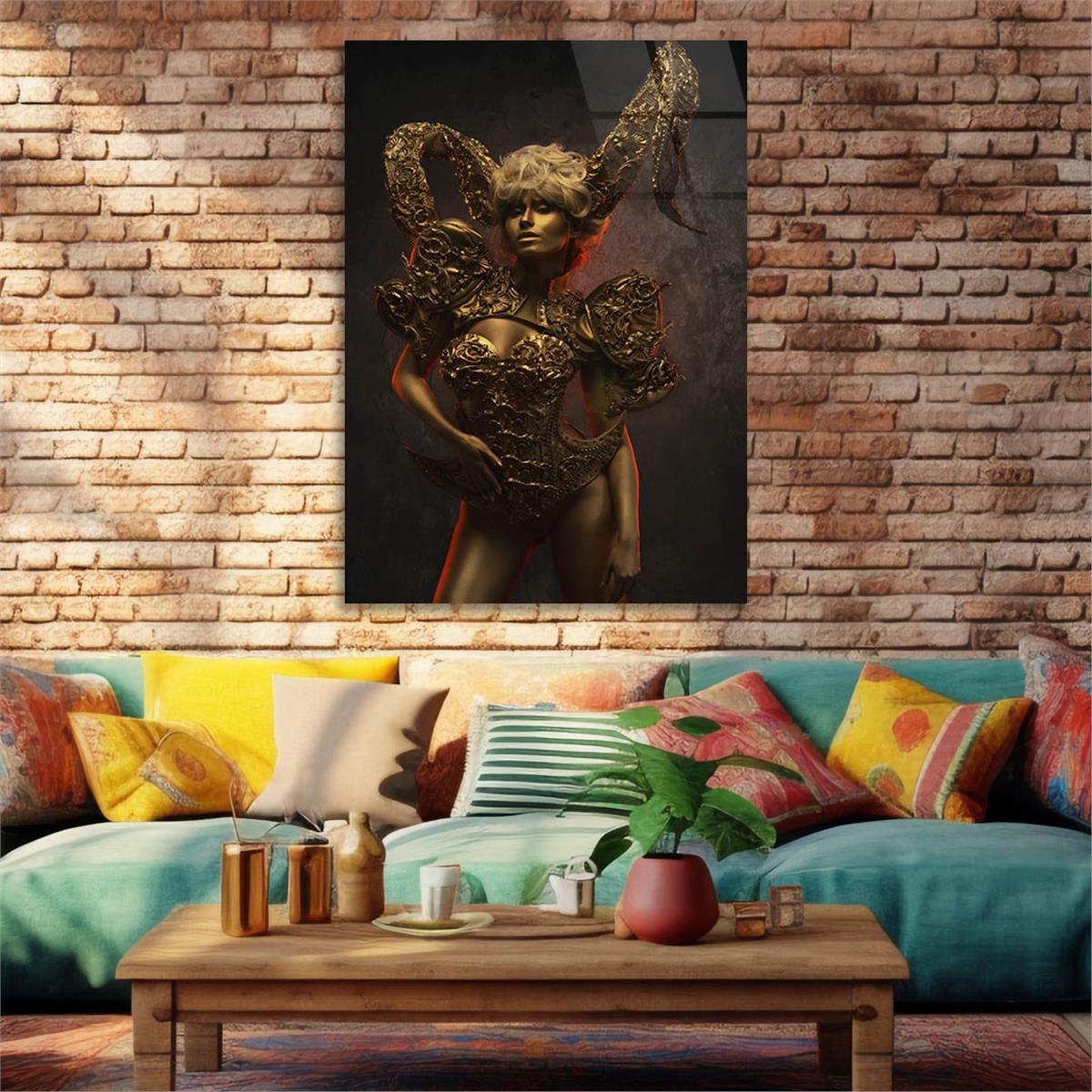 Tempered Glasss Wall Arts Art-Themed