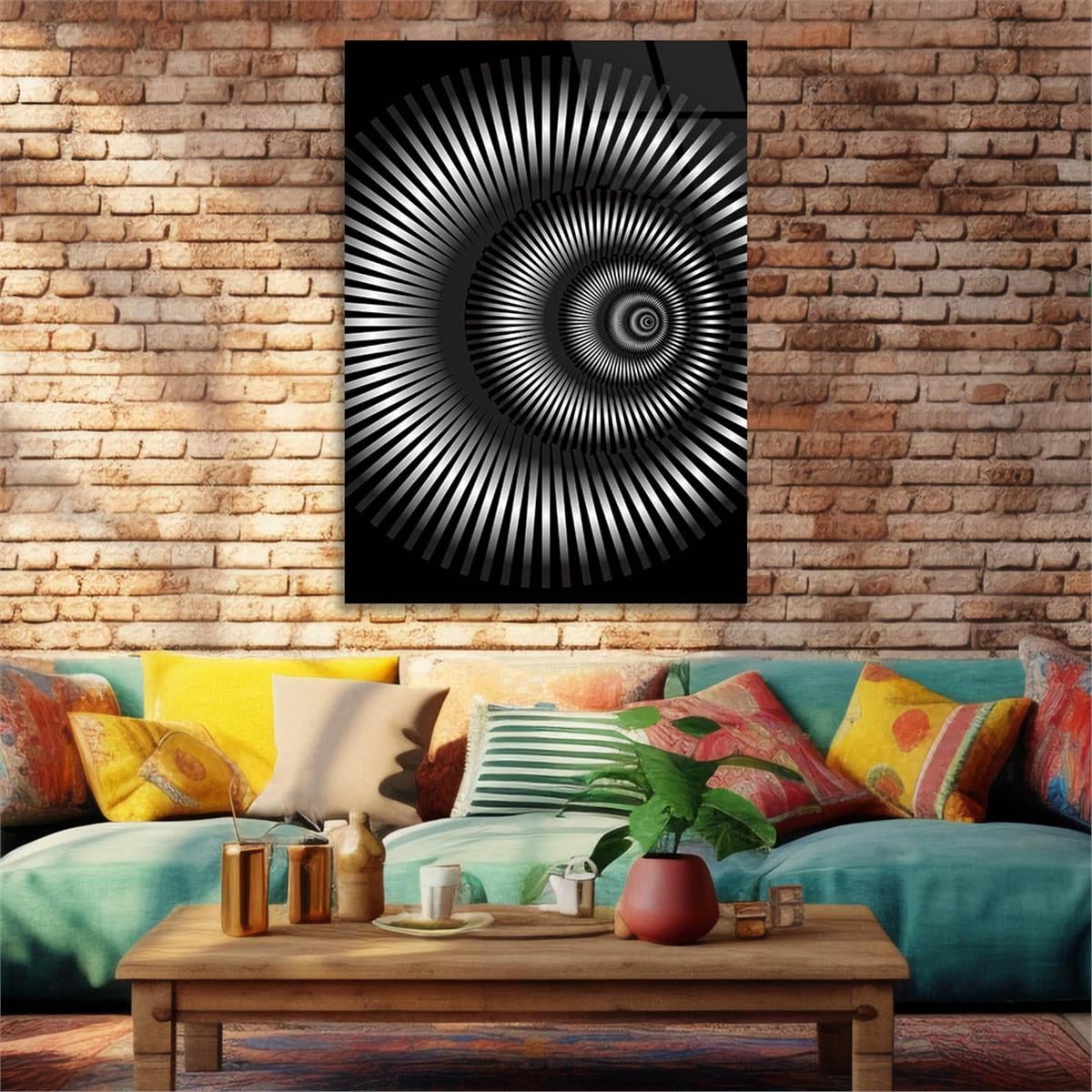 Tempered Glasss Wall Arts Art-Themed