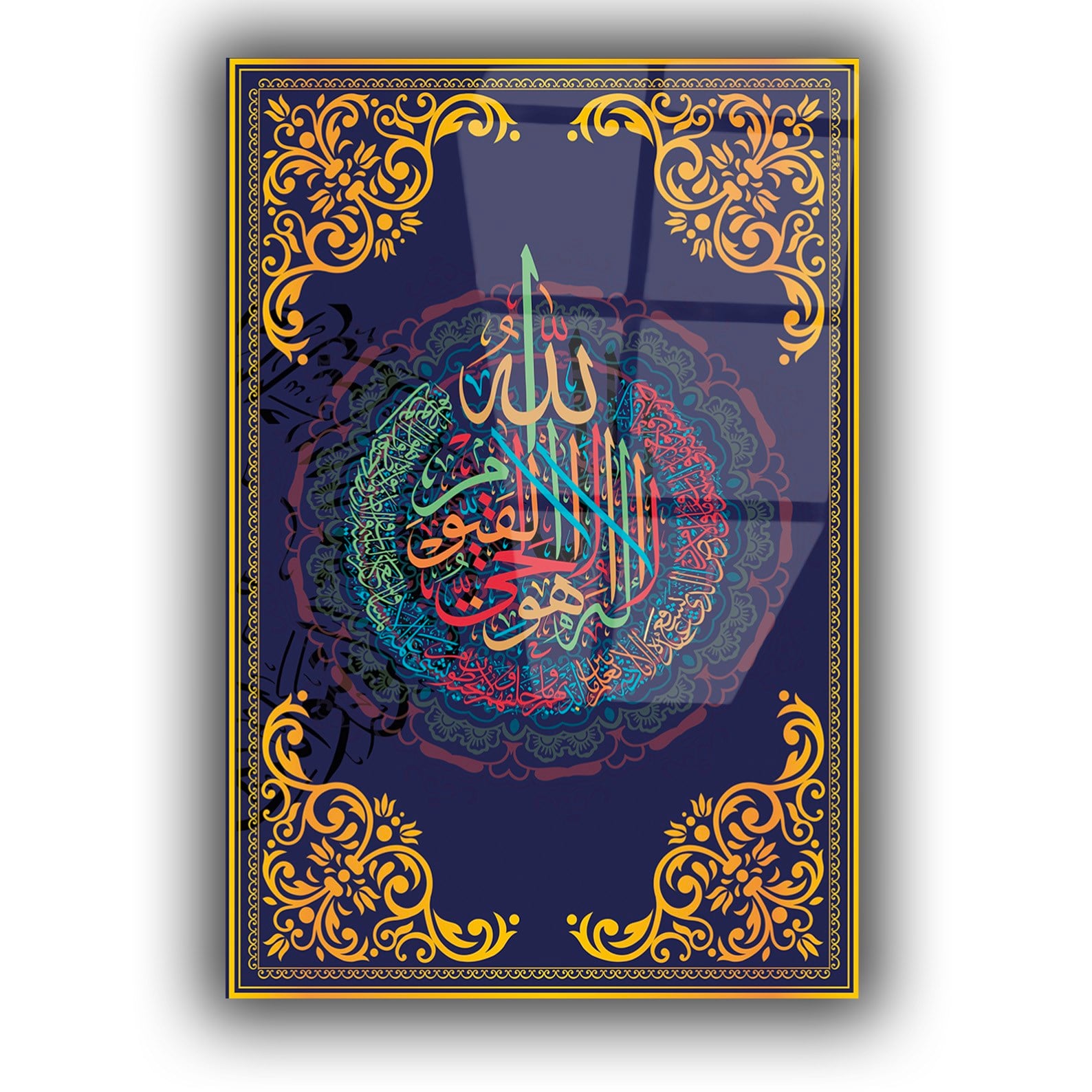 لوح زجاجي ديني
