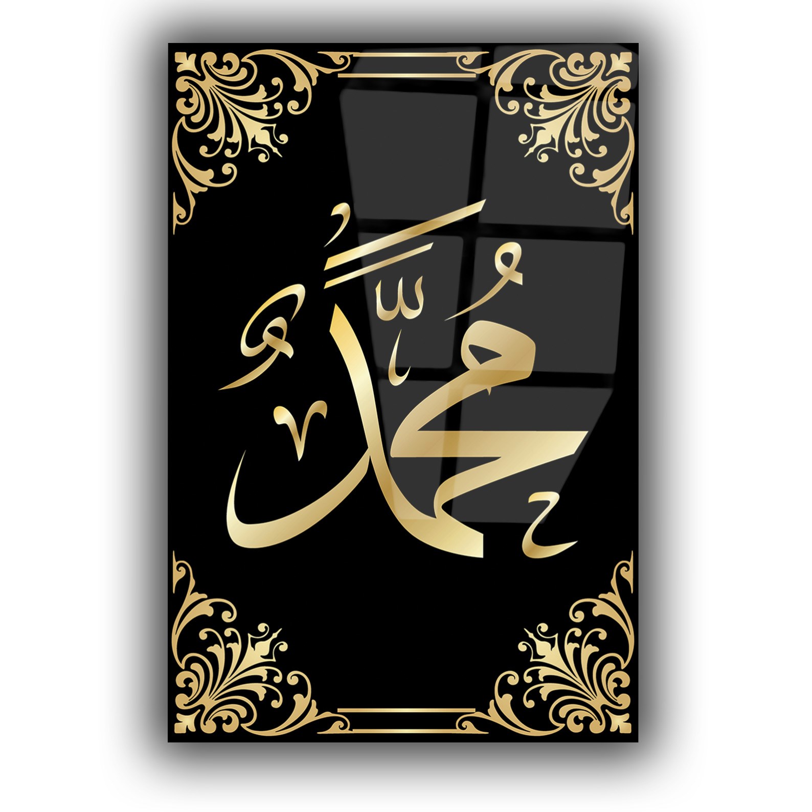 لوح زجاجي ديني