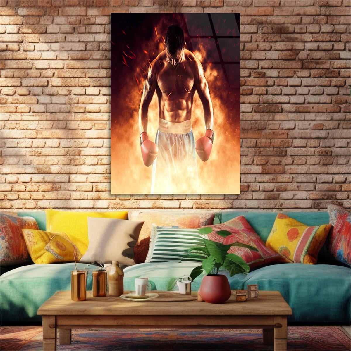 Tempered Glasss Wall Arts Art-Themed