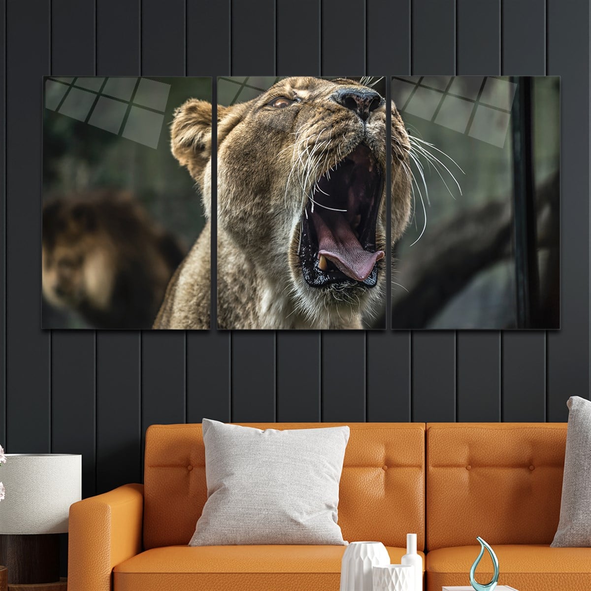 Tempered Glasss Wall Arts Art-Themed Set
