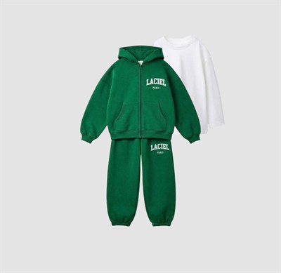 LACIEL PARIS kapşonlu 2 li set Yeşil 