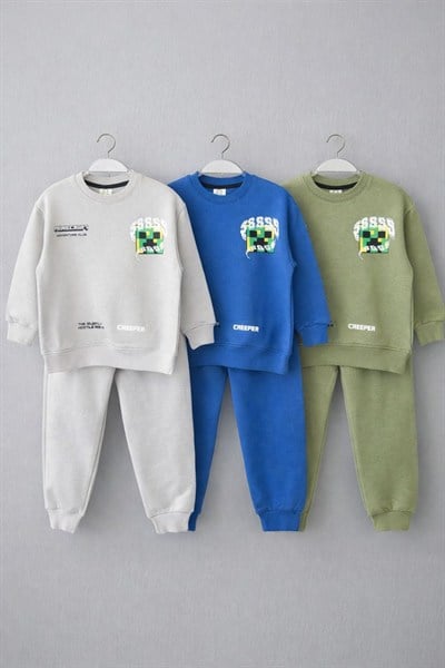 MNCRFT Baskılı 2 li set Taş