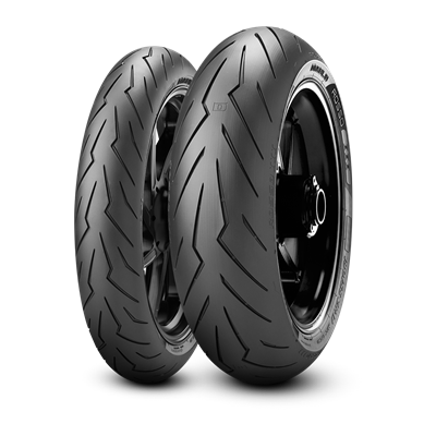Pirelli Set 120/70ZR17 ve 240/45ZR17 Diablo Rosso III Ön Arka Takım (24-23)