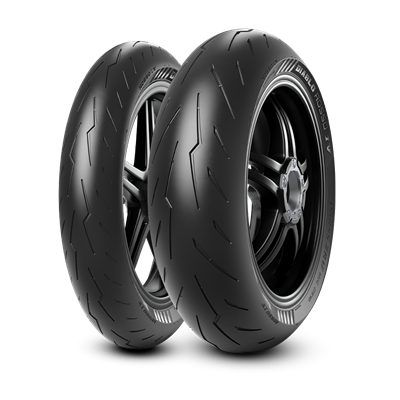 Pirelli Takım RKS M502N 120/70ZR17 ve 160/60ZR17 Diablo Rosso IV Ön Arka Set