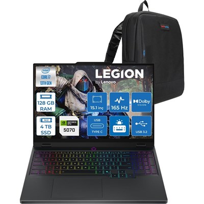 Lenovo Legion 5 15IRX10 Intel Core I7 13650HX 128GB Ddr5 4tb SSD RTX5070 8gb Gddr7 115W Freedos 15.1