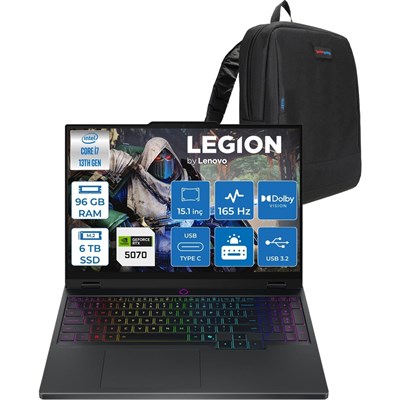Lenovo Legion 5 15IRX10 Intel Core I7 13650HX 96GB Ddr5 6tb SSD RTX5070 8gb Gddr7 115W Freedos 15.1