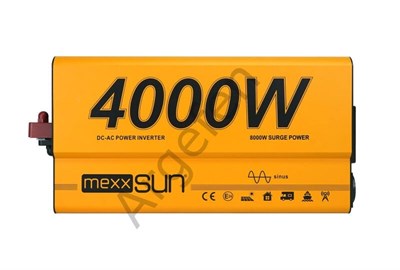 Mexxsun 12 Volt 4000 Watt Tam Sinus inverter