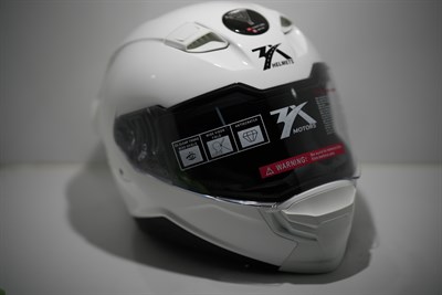 BEYAZ FULL FACE KASK