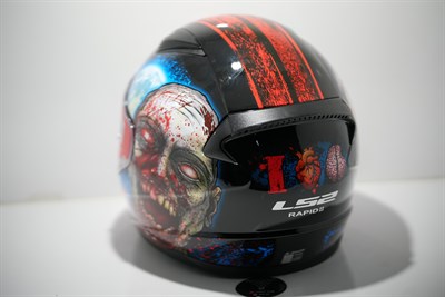 DESENLİ FULL FACE KASK YUSUF AZİM