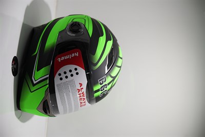 FULL FACE GÜNEŞ VİZÖRLÜ KASK YEŞİL 