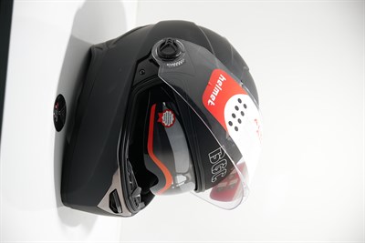 FULL FACE GÜNEŞ VİZÖRLÜ KASK SİYAH