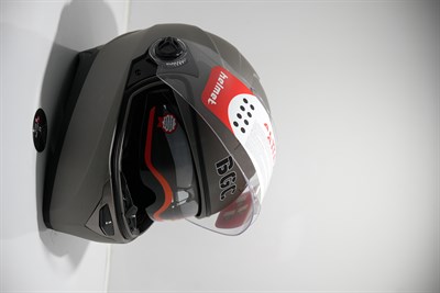 FULL FACE GÜNEŞ VİZÖRLÜ KASK KIRMIZI