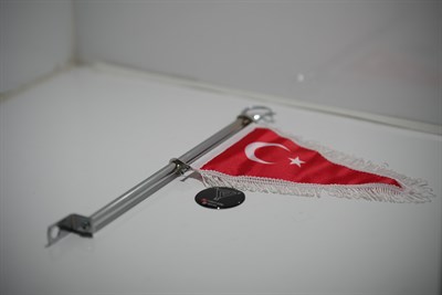 MAKAM BAYRAĞI METAL ÇUBUKLU