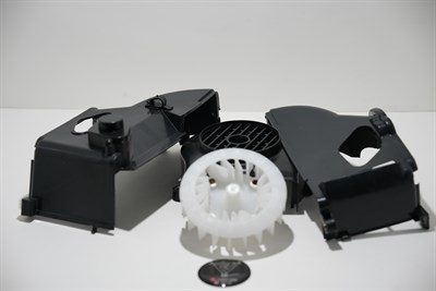 SCOOTER SİLİNDİR SOĞUTMA KAPAĞI VE FAN