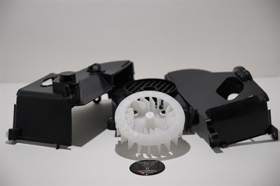 SCOOTER SİLİNDİR SOĞUTMA KAPAĞI VE FAN