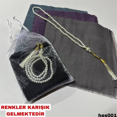 EŞARP TESBİH SET