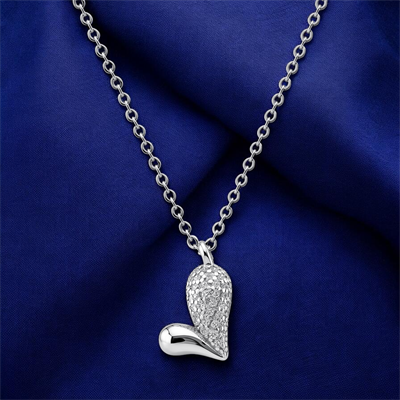 Servi 925 Ayar Gümüş Love Drop Kolye
