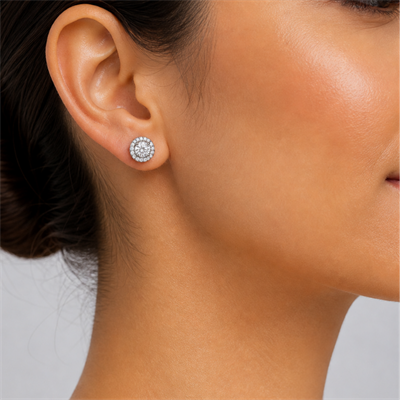 Servi 925 Ayar Gümüş Sparkle Küpe