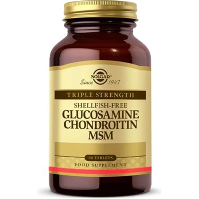 Solgar Glucosamine Chondroitin MSM 120 Tablet