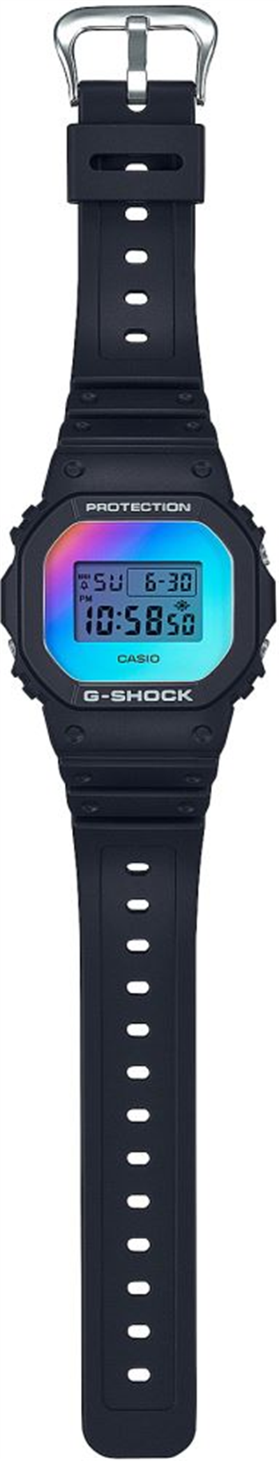 Casio Iconic DW-5600SR-1DR Erkek Kol Saati