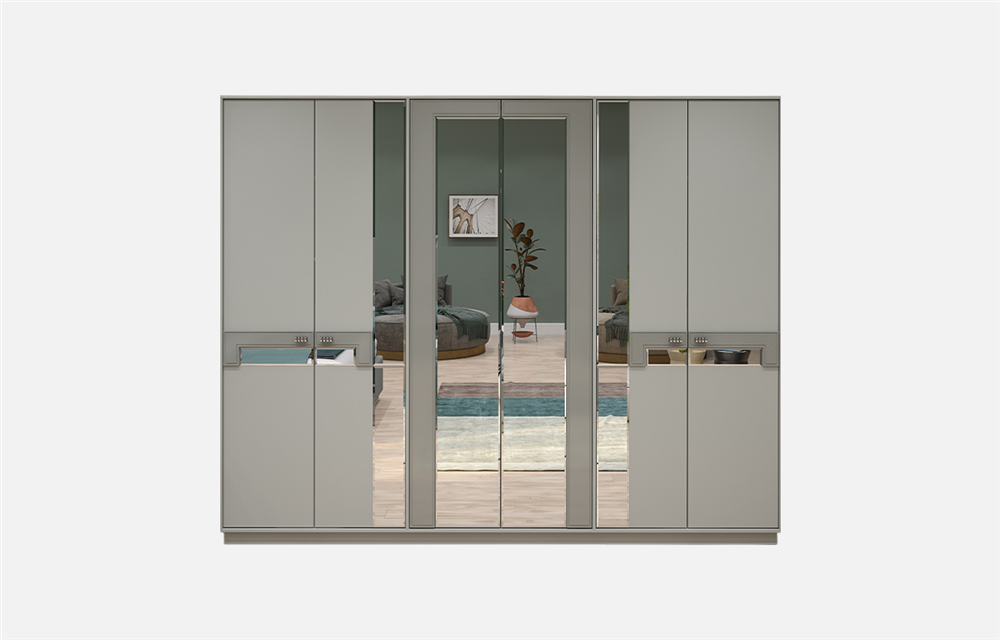 Elmas 6-Door Wardrobe