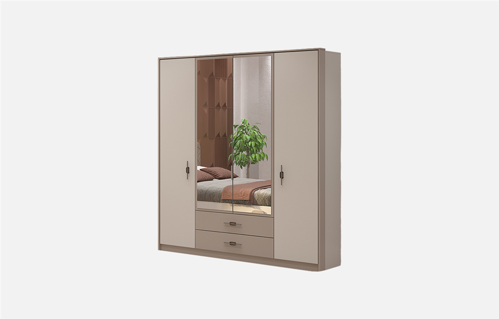 Fulya 4-Door Wardrobe