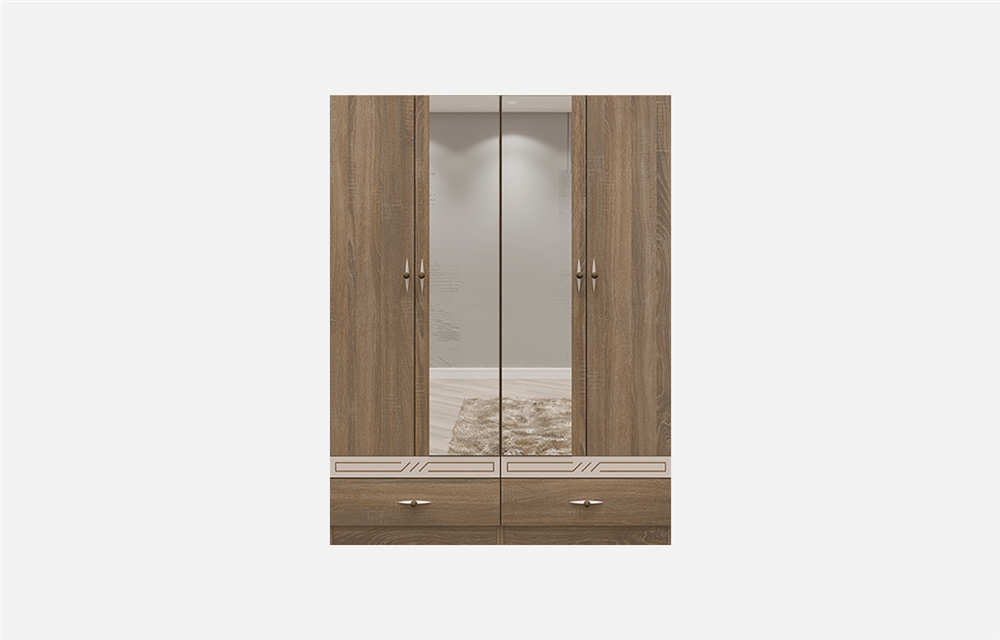 Istanbul 4-Door Wardrobe